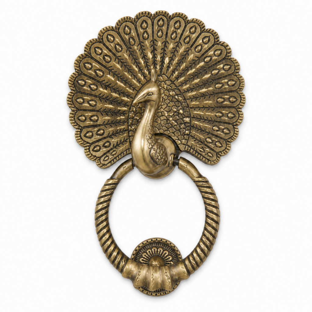 Peacock Plume Knocker