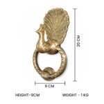 Peacock Majesty Knocker