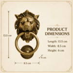 Lion Guardian Knocker