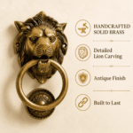 Lion Guardian Knocker