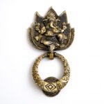 Ganesha Lotus Knocker