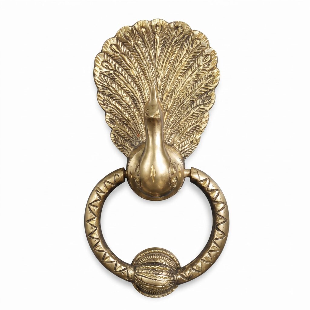Peacock Majesty Knocker