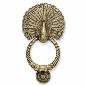 Peacock Plume Knocker