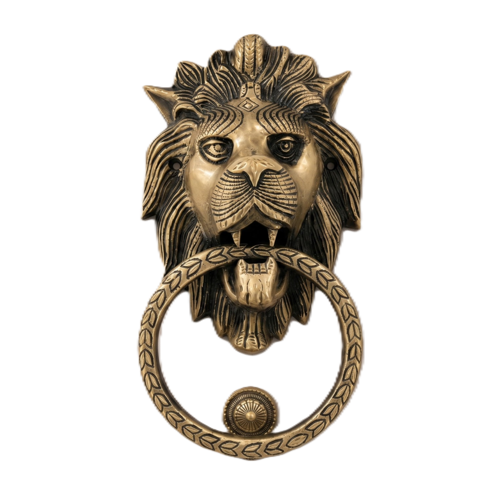 Lion Guardian Knocker